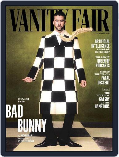 Vanity Fair October 1st, 2023 Digital Back Issue Cover