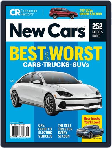 Consumer Reports New Cars September 1st, 2023 Digital Back Issue Cover