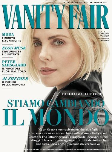 Vanity Fair Italia September 20th, 2023 Digital Back Issue Cover