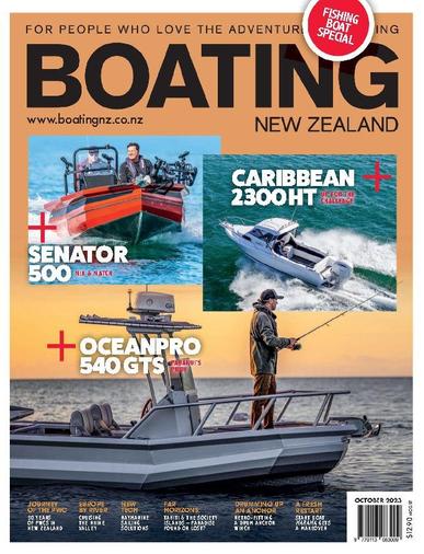 Boating NZ October 1st, 2023 Digital Back Issue Cover