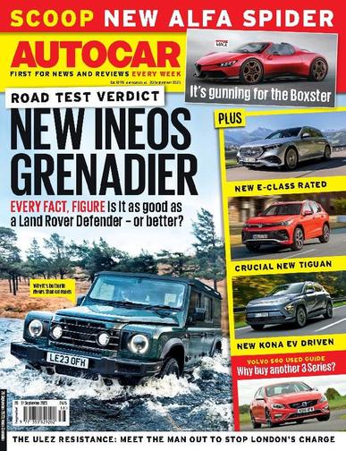 Autocar September 20th, 2023 Digital Back Issue Cover