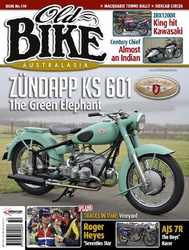 Old Bike Australasia September 10th, 2023 Digital Back Issue Cover