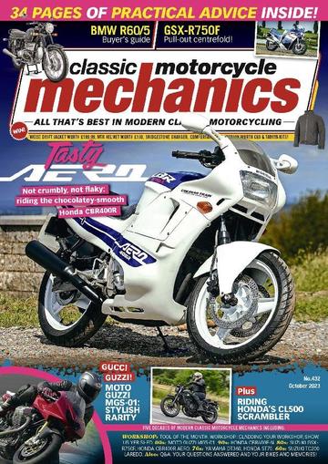 Classic Motorcycle Mechanics October 1st, 2023 Digital Back Issue Cover