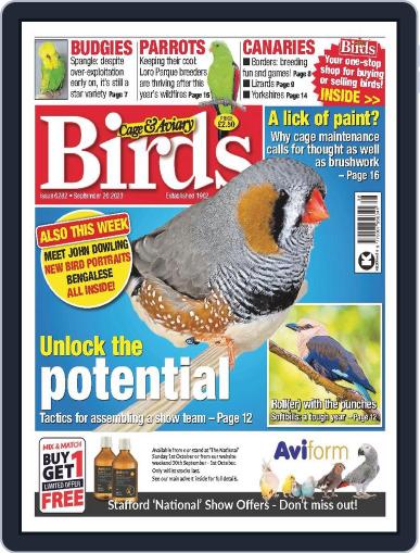 Cage & Aviary Birds September 20th, 2023 Digital Back Issue Cover