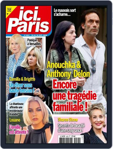 Ici Paris September 20th, 2023 Digital Back Issue Cover