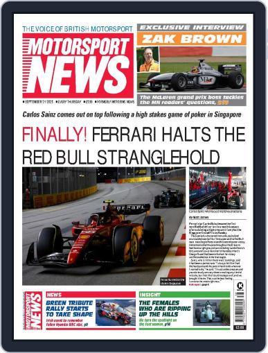 Motorsport News September 21st, 2023 Digital Back Issue Cover