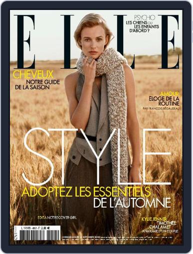 Elle France September 21st, 2023 Digital Back Issue Cover