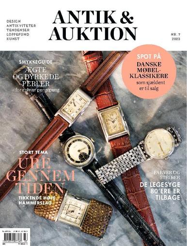 Antik & Auktion Denmark September 1st, 2023 Digital Back Issue Cover