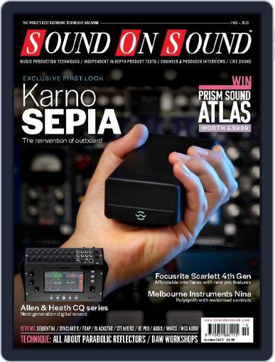 Sound On Sound UK October 1st, 2023 Digital Back Issue Cover