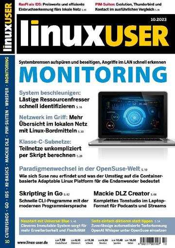 LinuxUser September 21st, 2023 Digital Back Issue Cover