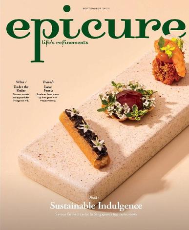 epicure September 1st, 2023 Digital Back Issue Cover