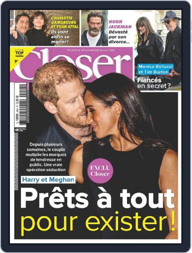 Closer France September 22nd, 2023 Digital Back Issue Cover
