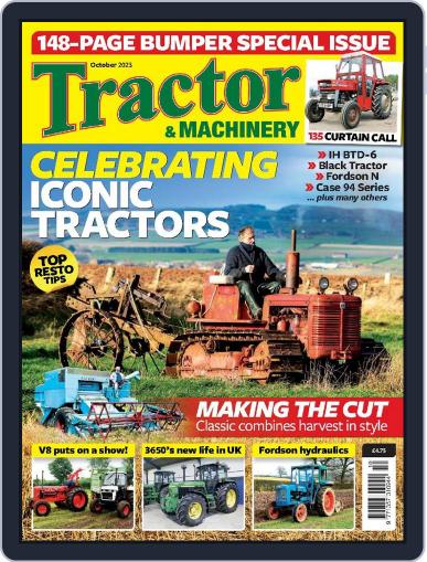 Tractor & Machinery October 1st, 2023 Digital Back Issue Cover