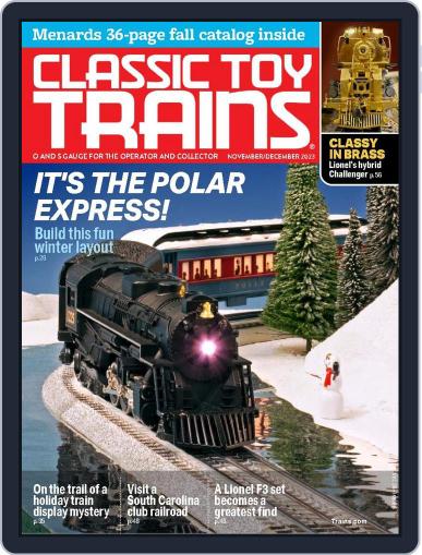 Classic Toy Trains November 1st, 2023 Digital Back Issue Cover