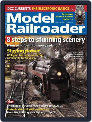 Model Railroader November 1st, 2023 Digital Back Issue Cover