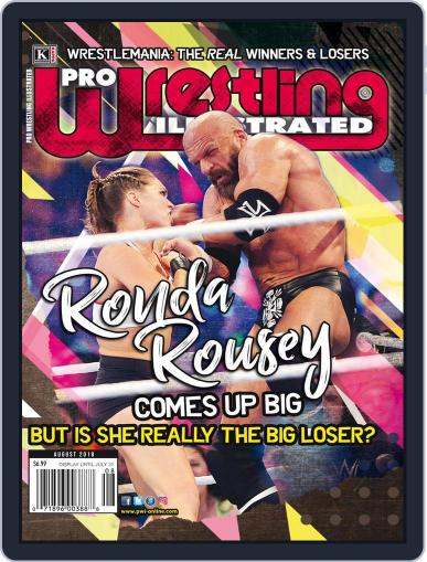 Pro Wrestling Illustrated August 1st, 2018 Digital Back Issue Cover