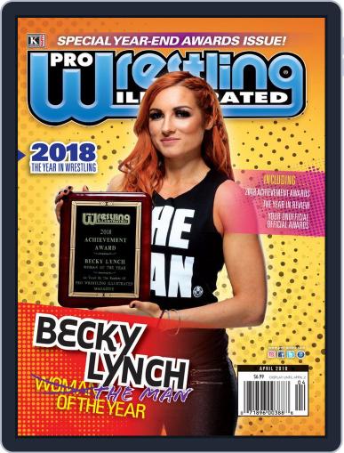 Pro Wrestling Illustrated April 1st, 2019 Digital Back Issue Cover