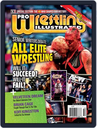 Pro Wrestling Illustrated October 1st, 2019 Digital Back Issue Cover