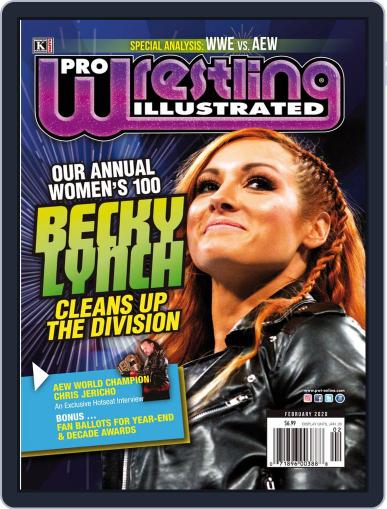 Pro Wrestling Illustrated February 1st, 2020 Digital Back Issue Cover