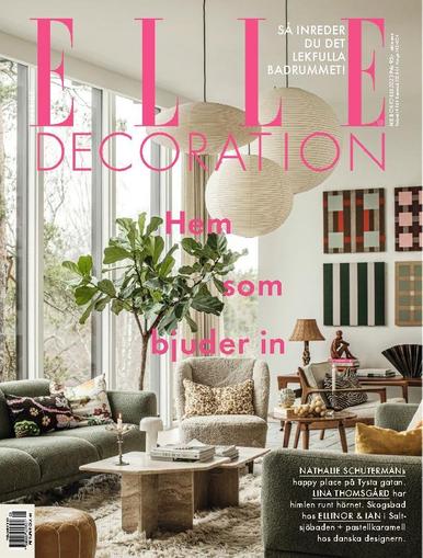 ELLE Decoration Sweden October 1st, 2023 Digital Back Issue Cover