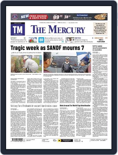 Mercury September 22nd, 2023 Digital Back Issue Cover