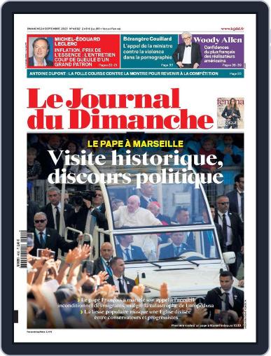 Le Journal du dimanche September 24th, 2023 Digital Back Issue Cover