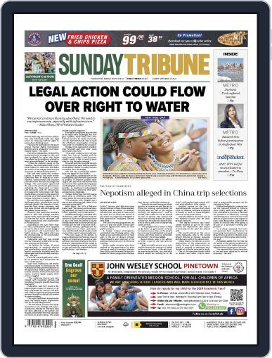 Sunday Tribune September 24th, 2023 Digital Back Issue Cover