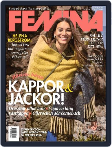 Femina Sweden September 18th, 2023 Digital Back Issue Cover