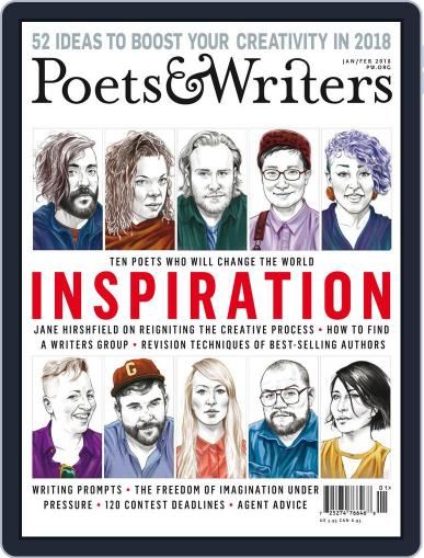 Poets & Writers January 1st, 2018 Digital Back Issue Cover