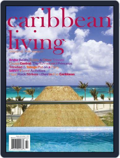 Caribbean Living August 6th, 2012 Digital Back Issue Cover