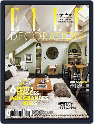 Elle Décoration France October 1st, 2023 Digital Back Issue Cover