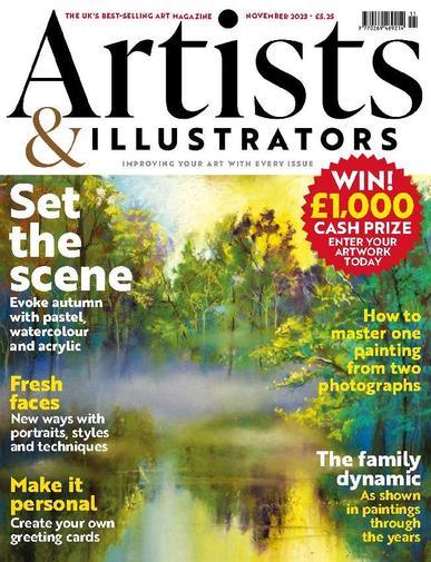 Artists & Illustrators November 1st, 2023 Digital Back Issue Cover