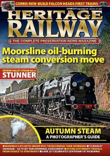 Heritage Railway September 29th, 2023 Digital Back Issue Cover