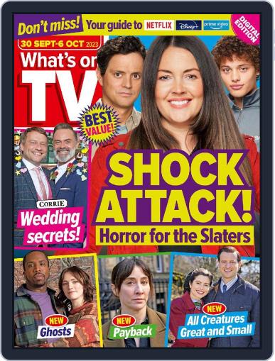 What's on TV September 30th, 2023 Digital Back Issue Cover