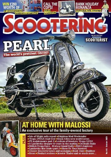 Scootering October 1st, 2023 Digital Back Issue Cover