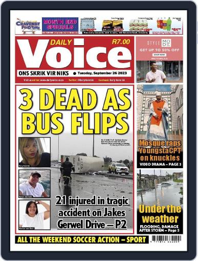 Daily Voice September 26th, 2023 Digital Back Issue Cover