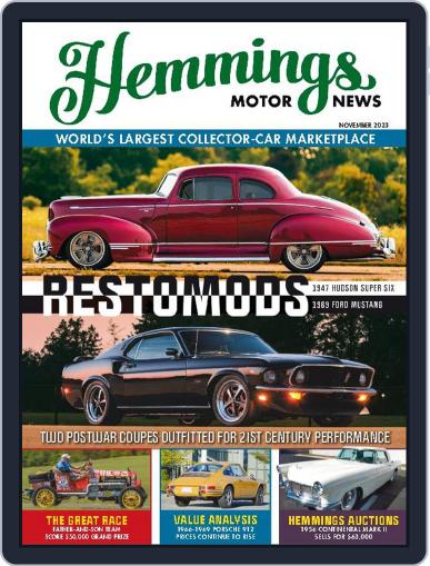 Hemmings Motor News November 1st, 2023 Digital Back Issue Cover