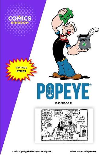 Popeye September 25th, 2023 Digital Back Issue Cover
