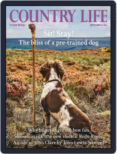 Country Life September 27th, 2023 Digital Back Issue Cover