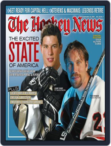 The Hockey News September 20th, 2005 Digital Back Issue Cover