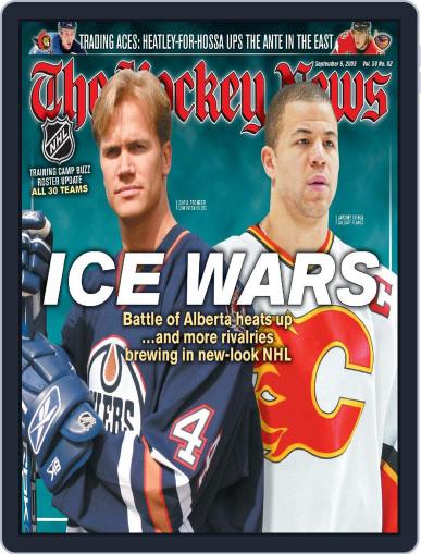 The Hockey News September 6th, 2005 Digital Back Issue Cover