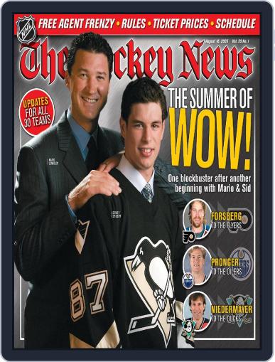 The Hockey News August 16th, 2005 Digital Back Issue Cover