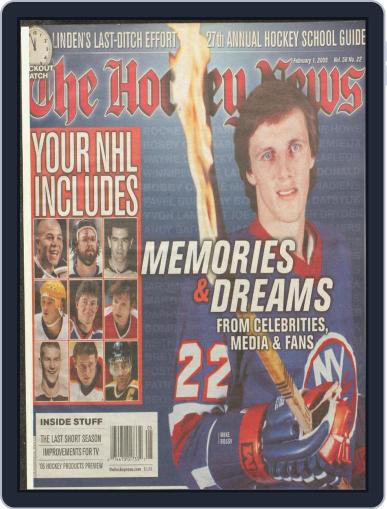 The Hockey News February 1st, 2005 Digital Back Issue Cover