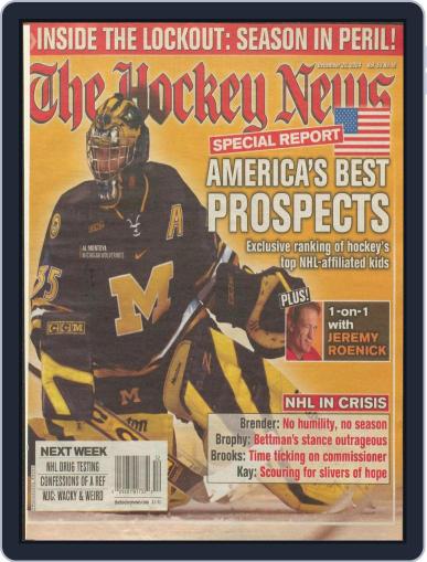 The Hockey News December 28th, 2004 Digital Back Issue Cover