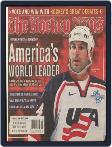 The Hockey News September 7th, 2004 Digital Back Issue Cover