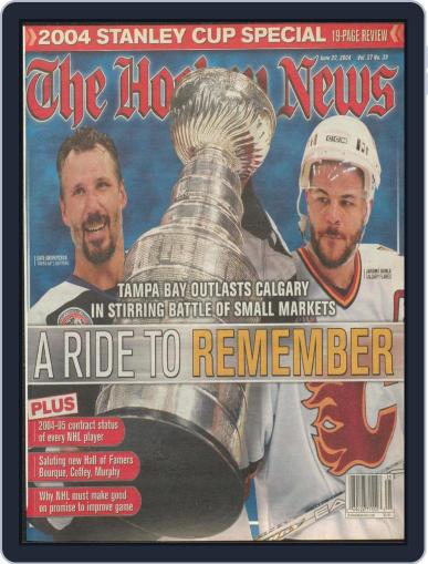 The Hockey News June 22nd, 2004 Digital Back Issue Cover