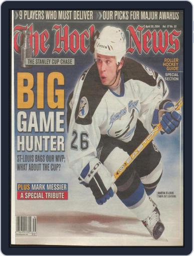 The Hockey News April 20th, 2004 Digital Back Issue Cover