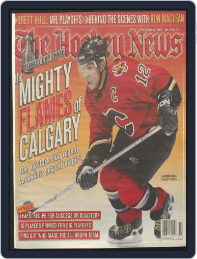 The Hockey News April 13th, 2004 Digital Back Issue Cover