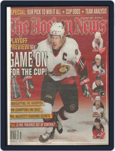 The Hockey News April 6th, 2004 Digital Back Issue Cover