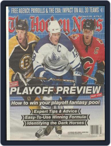 The Hockey News March 30th, 2004 Digital Back Issue Cover